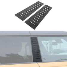 2x Both Side Window Pillar Post Decor Covers Trim For Ford Bronco 2021+ Exterior