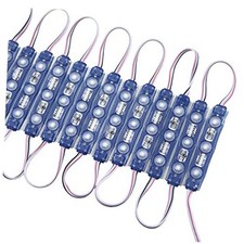 Super Bright 200pcs 3 LED Module 2835 SMD Waterproof Decorative Light for Blue