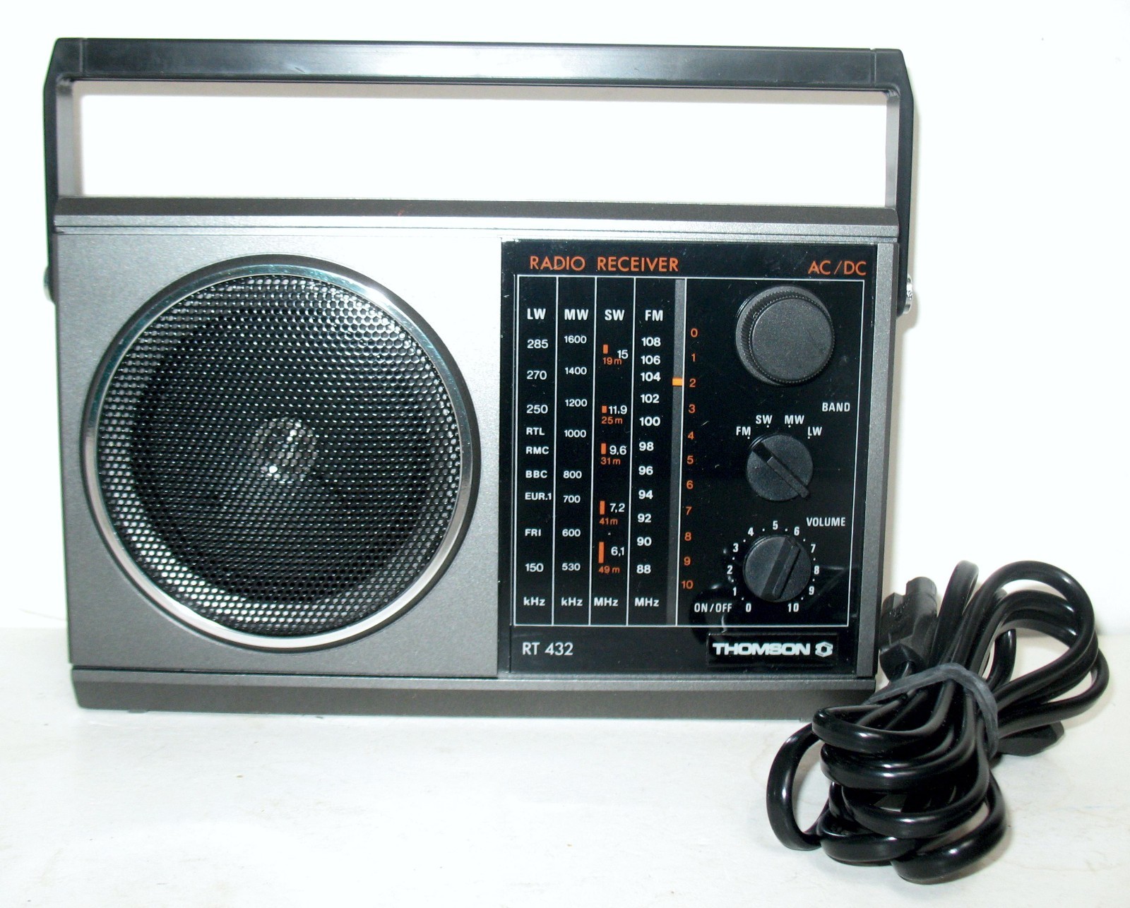 Récepteur Radio THOMSON RT432 Multibande Antenne Déployable - 3