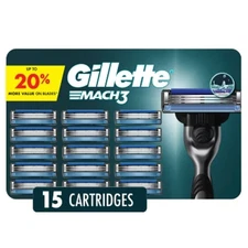 Gillette Mach3 Men's Razor Blade Refills