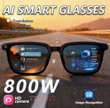 4K HD Farbwechsel-AI-Brille Chatfunktion GPT-Funktion 100-MP-Kamera android-ios