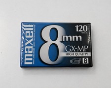 Maxell GX-MP 8mm Video Cassette Tape 120 Min New Sealed Camcorder