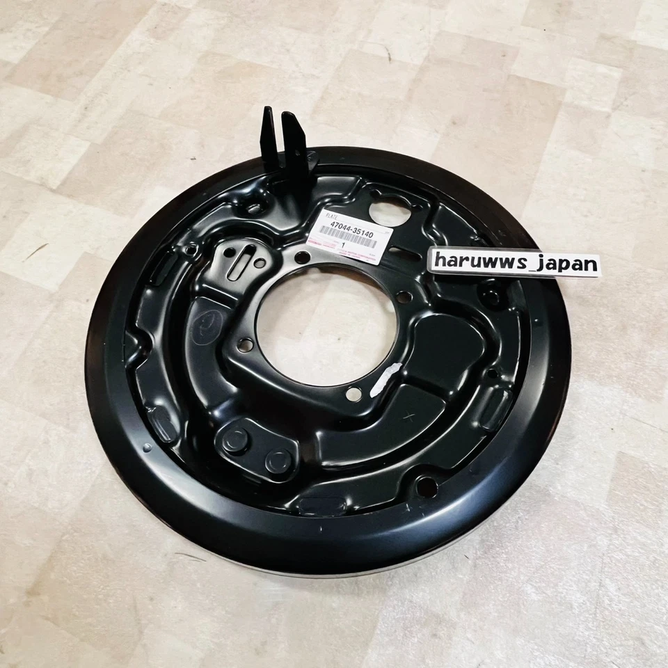 Juego de placas de respaldo de freno trasero derecho izquierdo genuino nuevo OEM Toyota 1985-1995 4Runner RN10# Foto 3 de 4