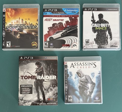 Lot De Jeux Assassin's Creed PS3 - Sony PlayStation 3 - Édition Complète PAL