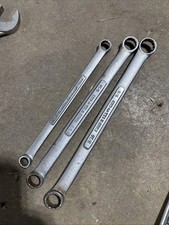 Craftsman 3 Pc Sae 12pt Double Box End Wrench Set -vv- Series 43924