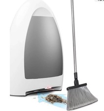 EyeVac Home 1,000-Watt Automatic Touchless Stationary Vacuum, White New 