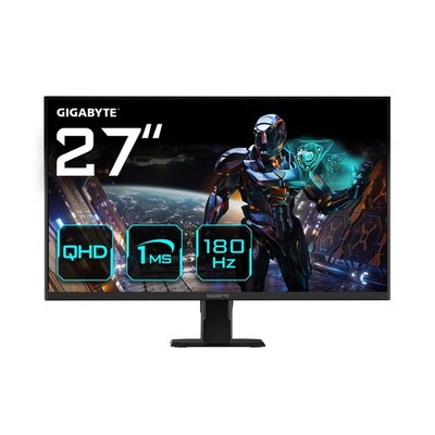 Gigabyte GS27QA Gaming Monitor Flat 2560x1440 QHD 1ms 180Hz HDMI DP