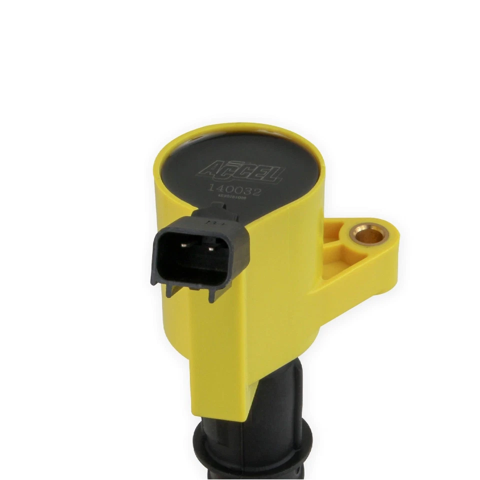 Accel 140032-8 Set of Yellow Supercoil Ignition Coils for 98-08 F-150 Navigator - Image 3 of 4