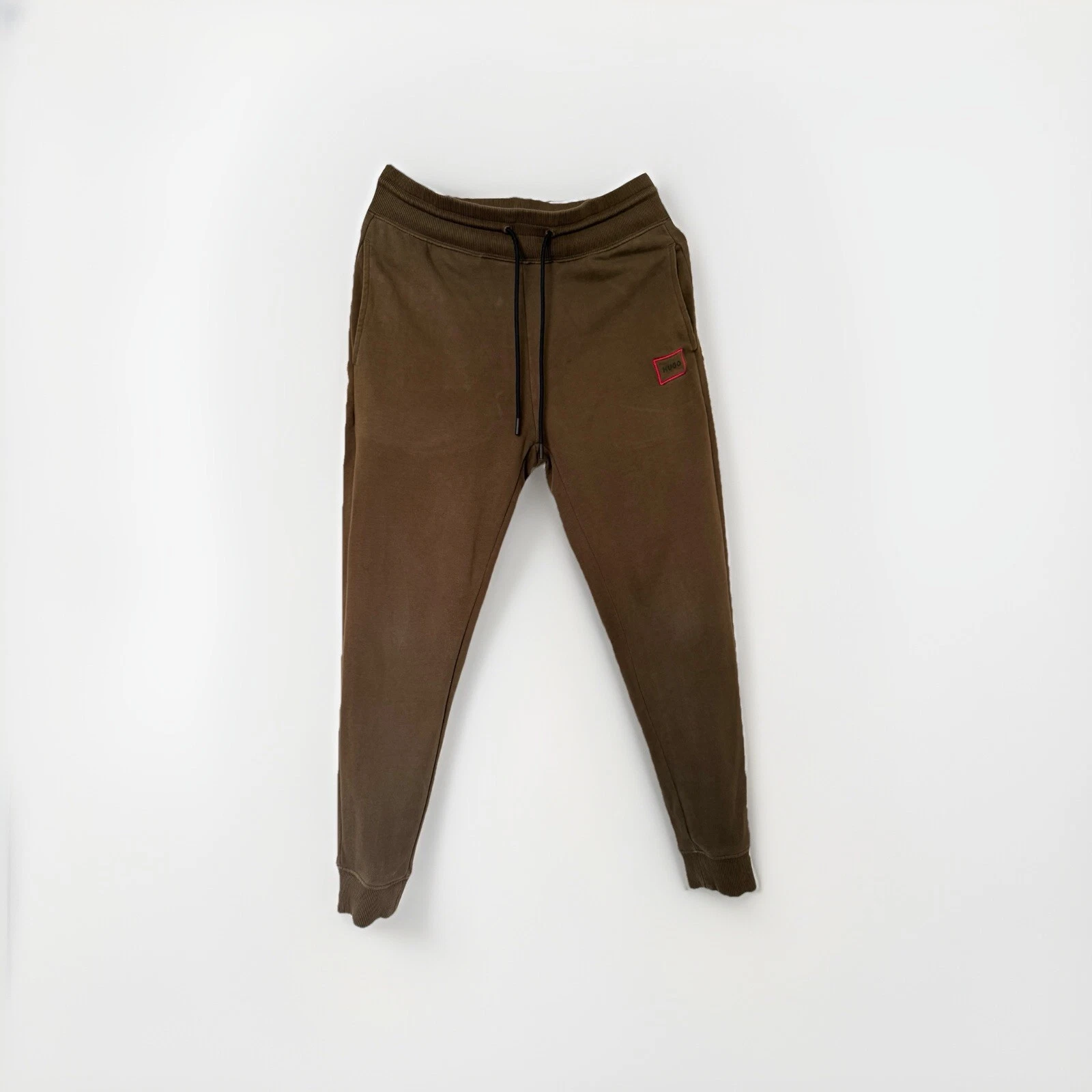 Hugo Men’s Dyssop Trousers Joggers Dark Green XS