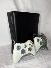 Xbox 360 Slim In Good Condition With 2 Controllers (untested) No Cables Included
