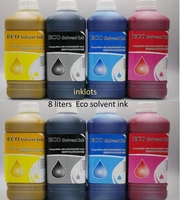 8 Liters Eco Solvent Ink - for Roland Mutoh Mimaki DX4 DX5 DX6 DX7 DX8