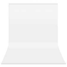 White Backdrop 10x12 ft Screen for Photography Seamless Background for Photo ...