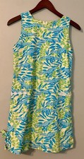 Vintage 1990s Lilly Pulitzer Children'sDress   Mimosa Everglades Alligator Print