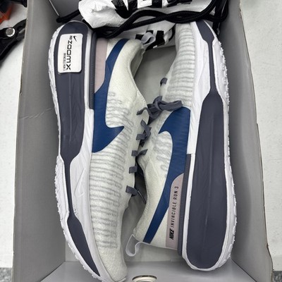 Nike ZoomX Invincible Run FK 3 White Blue Running Shoes Size 11 NBY DR2615-404