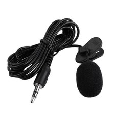 3.5mm Mini Lavalier Microphone Clip-On Lapel Mic for Mobile PC Laptop Wired