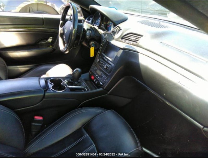 Maserati Granturismo S 2010 Rear Left Driver Lower Bottom Seat Cushion 08-12 :O