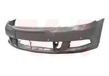 VAN WEZEL Stoßstange Stoßfänger für SKODA Octavia II Combi (1Z5) Schwarz 7623571