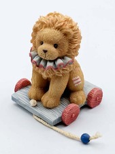 Vintage Cherished Teddies Circus Lion Figurine 203548 Mane Attraction 1996