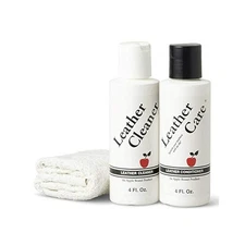 Leather Cleaner & Conditioner Kit - for Purses, Shoes, Boots, Accessories