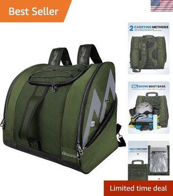 Travel-Ready 50L Boot Bag - Waterproof & Versatile for Skiing & Snowboarding
