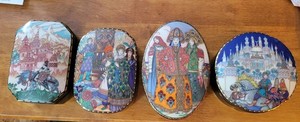 The Russian Fairy Tales Boxes Set of 4  Heinrich Villeroy & Boch
