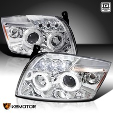 Fits 2007-2012 Dodge Caliber Led Halo Projector Headlights Lamp Leftright 07-12 Fits 2007-2012 Dodge Caliber Led Halo Projector Headlights Lamp Leftright 07-12