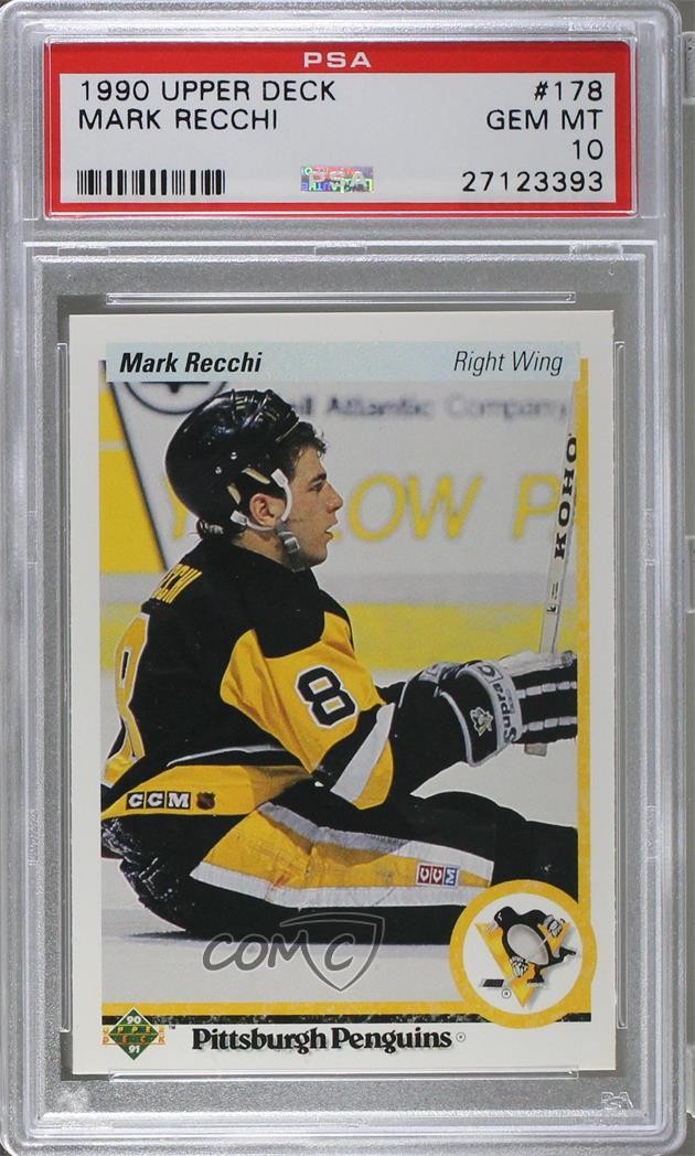 1990-91 Upper Deck Mark Recchi #178 PSA 10 GEM MT HOF 0a1