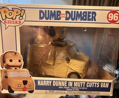 Funko Pop! Dumb & Dumber Harry Dunne in Mutt Cutts Van #96; New In Original Box