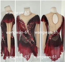 Ice skating set Gymnastics set beautiful show outfit girl spin stick