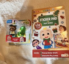 Cocomelon Sticker Pad With Play Scenes And Cody s Moto Cruiser