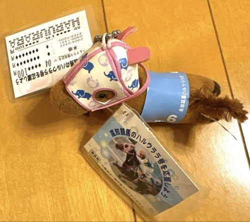 Haru Urara Uma Musume Idol Horse KRA Tag Keychain with Ticket Non-Sale Item - Picture 8 of 8