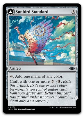 Sunbird Standard #262 (NM) Lost Caverns of Ixalan LCI Magic MTG