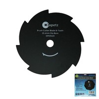 Brush Cutter Blade Bore Fits Bosch Makita Stihl Brush Cutters 8-Tooth 25.4mm