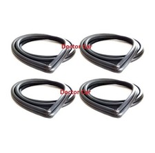 4 Door Trim Opening Rubber Seal Gray For 2007-2013 Toyota Corolla E140 E150 4-dr