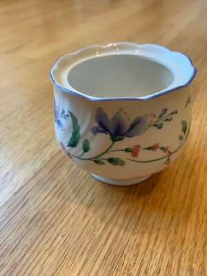 NIKKO FINE CHINA ''FLORIANA'' SUGAR BOWL -NO LID.