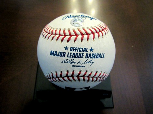 BRANDON WEBB 2006 NL CY ARIZONA DIAMONDBACKS SIGNED AUTO OML BASEBALL MLB BEAUTY - Picture 3 of 3