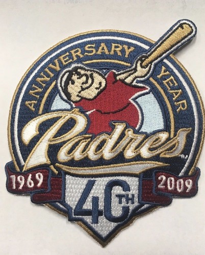 padres San Diego Padres patch embroidered patch 4.5" heat seal backing MLB patch - Picture 5 of 7