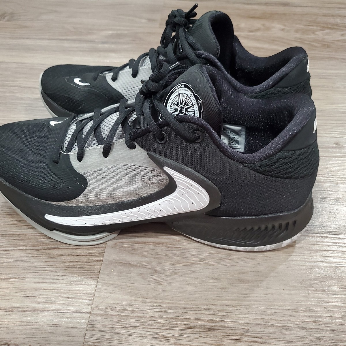 Nike Zoom Freak 4 Basketball Shoes Cookie & Cream DJ6149-001 Size