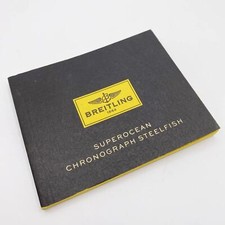 Breitling Superocean Chronographe Steelfish (Poisson D'Acier ) Manuel Livret