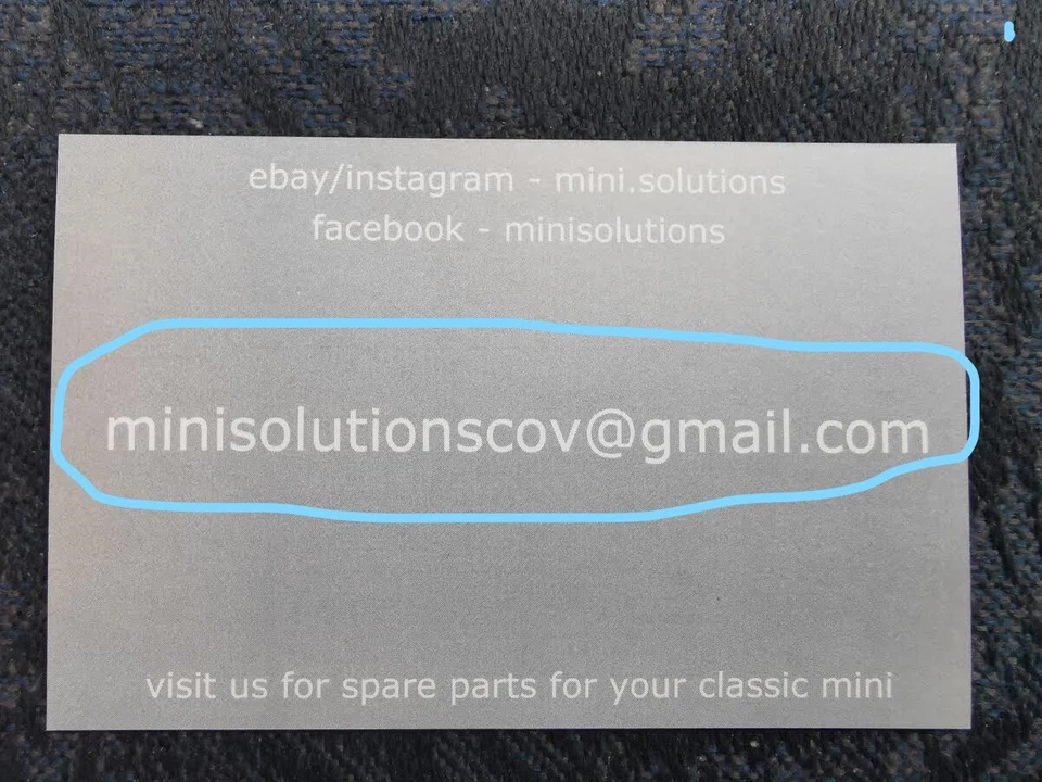 MINI PERILLA DE PALANCA DE CAMBIOS CLÁSICA MK1/2 22G110 NEGRA AUSTIN COOPER MORRIS 1275 GT Foto 2 de 2