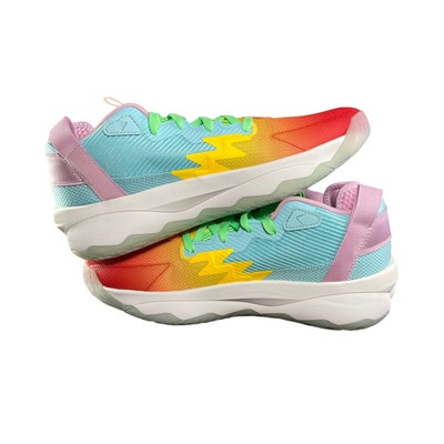 UNRELEASED Adidas Dame 8 Multicolor Rainbow Basketball Shoes HQ1272 Men\'s Size 8 RARE Adidas Dame 8 Rainbow Basketball Shoes UNRELEASED Men main image 4
