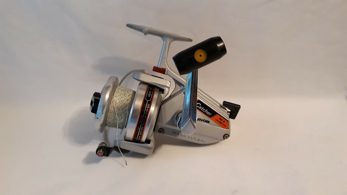 RYOBI Catcher NO.4 LOCOMOTION Vintage Fishing Reel Japan | eBay