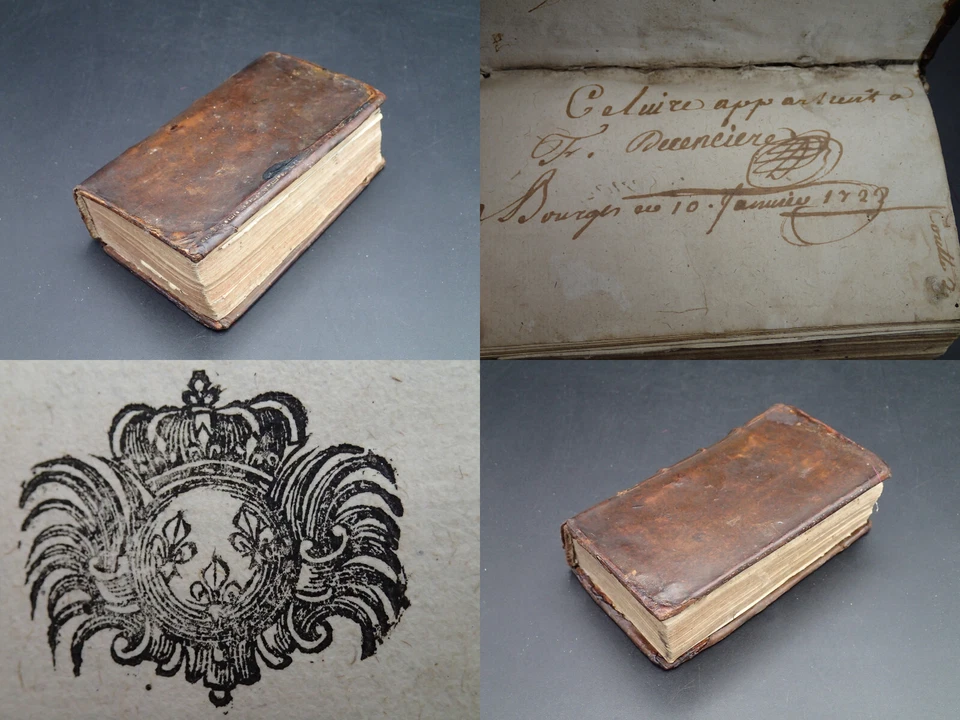 RARE MINIATURE ORDONNANCE DE LOUIS XIV 1667 Lois Avocat Justice Parlement Droit - Photo 4/4