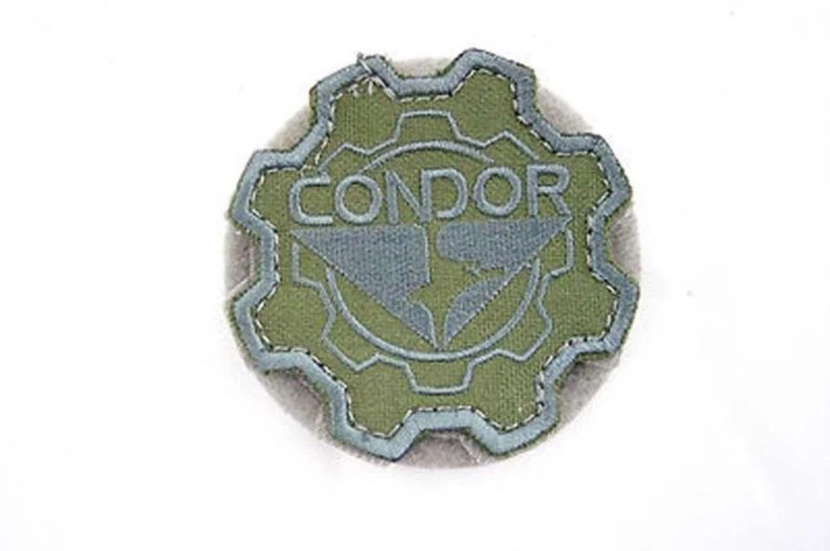 Condor Outdoor Velcro O Positive Blood Type Patch ( Tan
