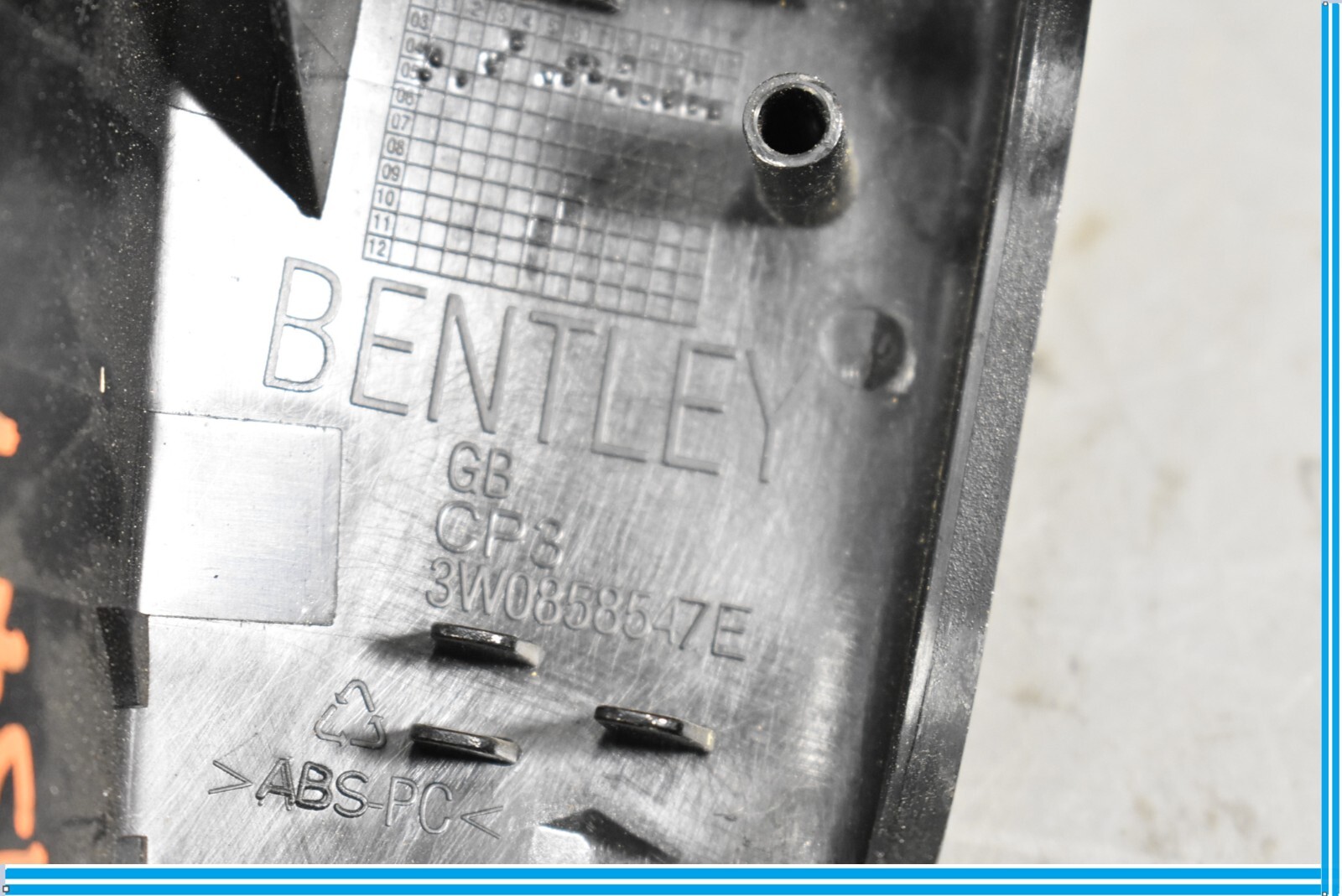 Bentley Continental 2005-2010 Front Left Interior trim cover