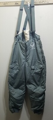 USA F-1B Heavy Zone AIR Force Extreme COLD Weather FLIGHT PANTS Suspenders 