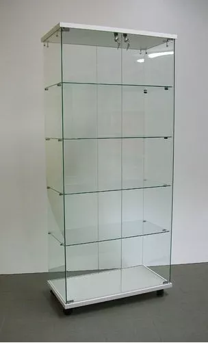 Glass crystal display case deals