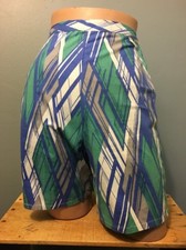 Vtg 50s 60s Deadstock Ladies Cotton Rockabilly VLV Shorts Womens 14 NOS Atomic