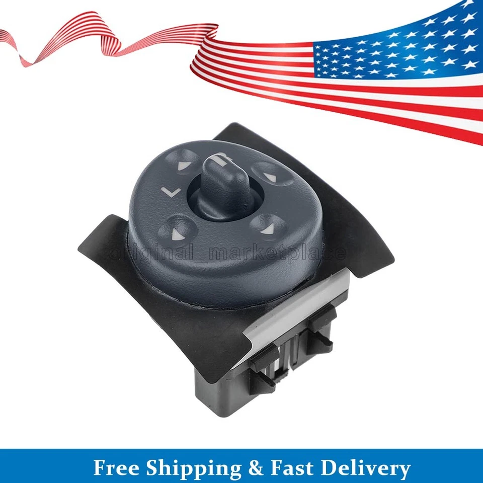 Переключатель управления зеркалом с электроприводом со стороны водителя для GMC Chevrolet C1500 C2500 15009690 - Изображение 4 из 4