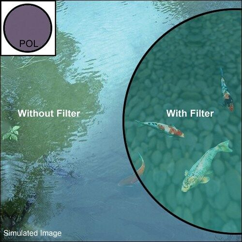 Hoya NXT Circular Polarizer Filter W/ High-Transparency Optical Glass (82mm) - Picture 3 of 3